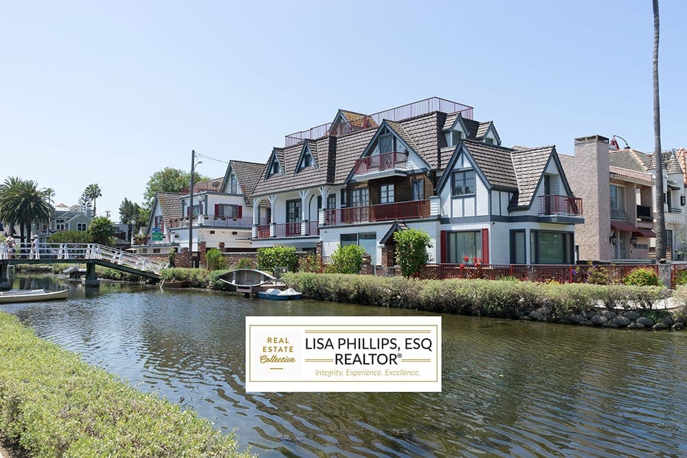 home on Venice canal in Los Angeles